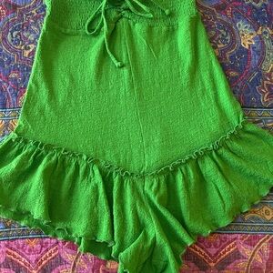 Brand New … Green Ruffled Romper